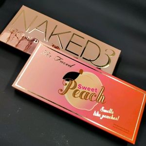 Naked and too faced eye shadow pallets